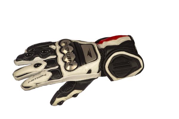 REWIN Race Gloves 20 Handschuhe - weiß/schwarz